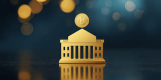 Institutional-focused news graphic covering interest in crypto ETFs