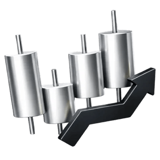 3D icon of a candlestick trading chart on the Zircon Fondmoor about page